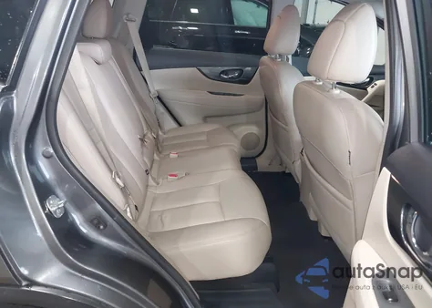 2016 Nissan Rogue Sl из США, поврежденный, VIN 5N1AT2MV3GC735914